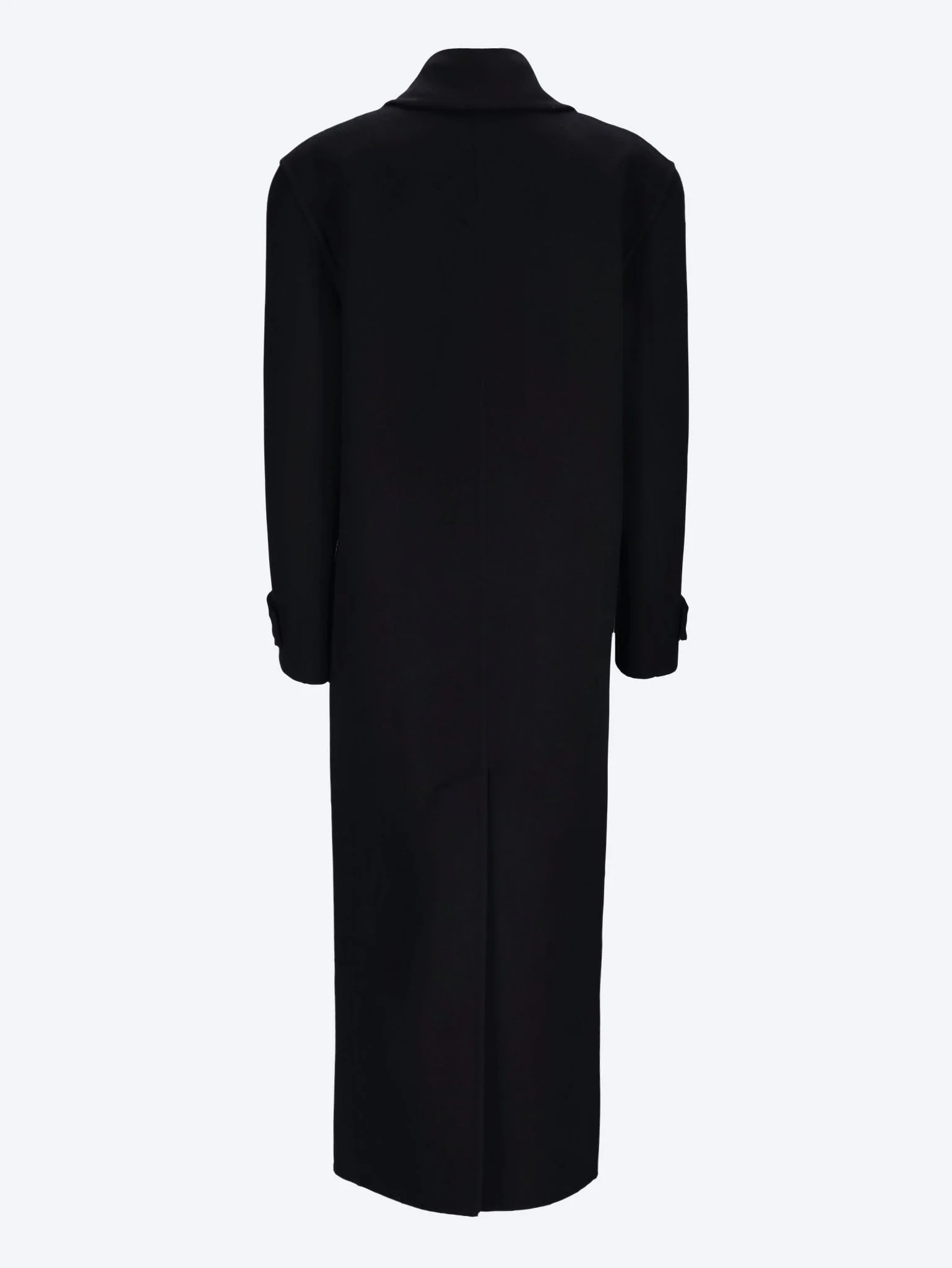 Brushed cashmere wool long coat - Image 3