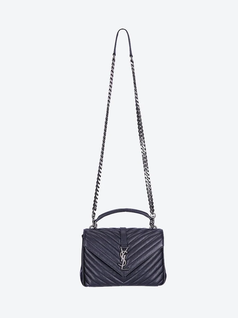 College medium quilted leather shoulder bag - Image 2