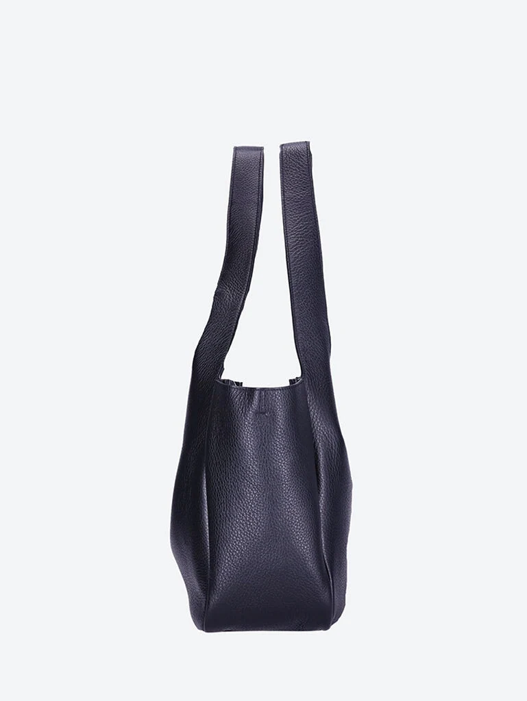 Le 5 a 7 bea grained leather shoulder bag - Image 3