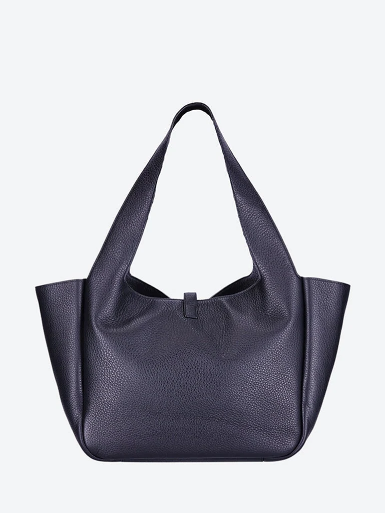Le 5 a 7 bea grained leather shoulder bag - Image 4