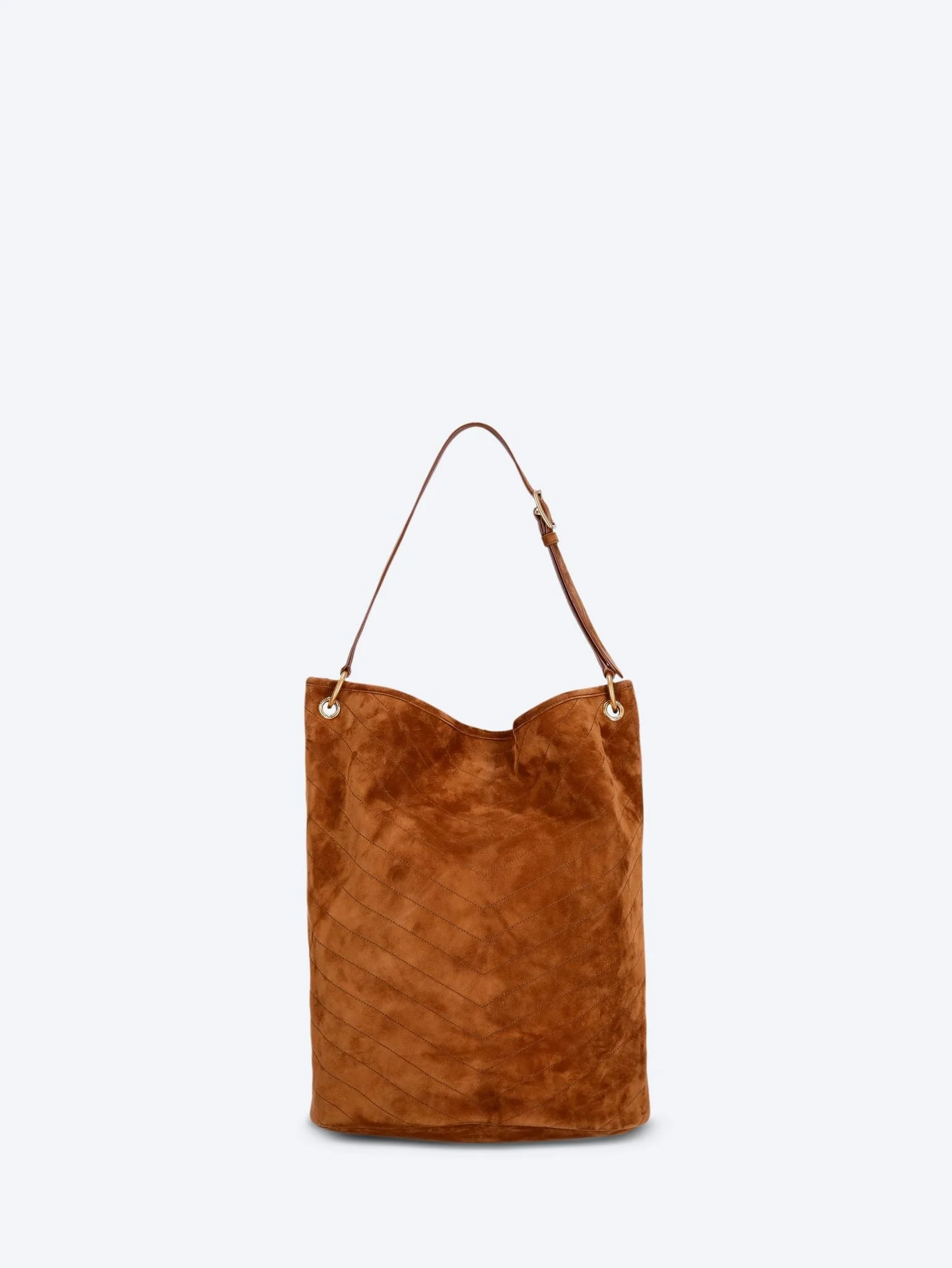 Niki supple suede bucket bag - Image 4