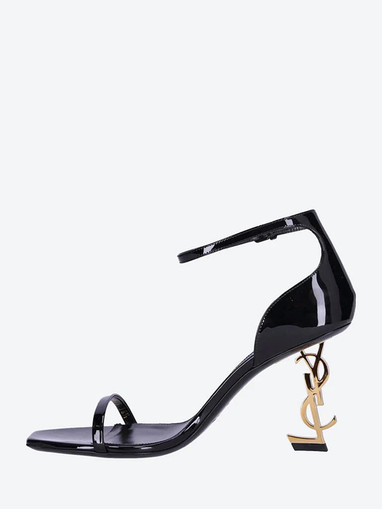 Opyum mid heel leather sandals - Image 4