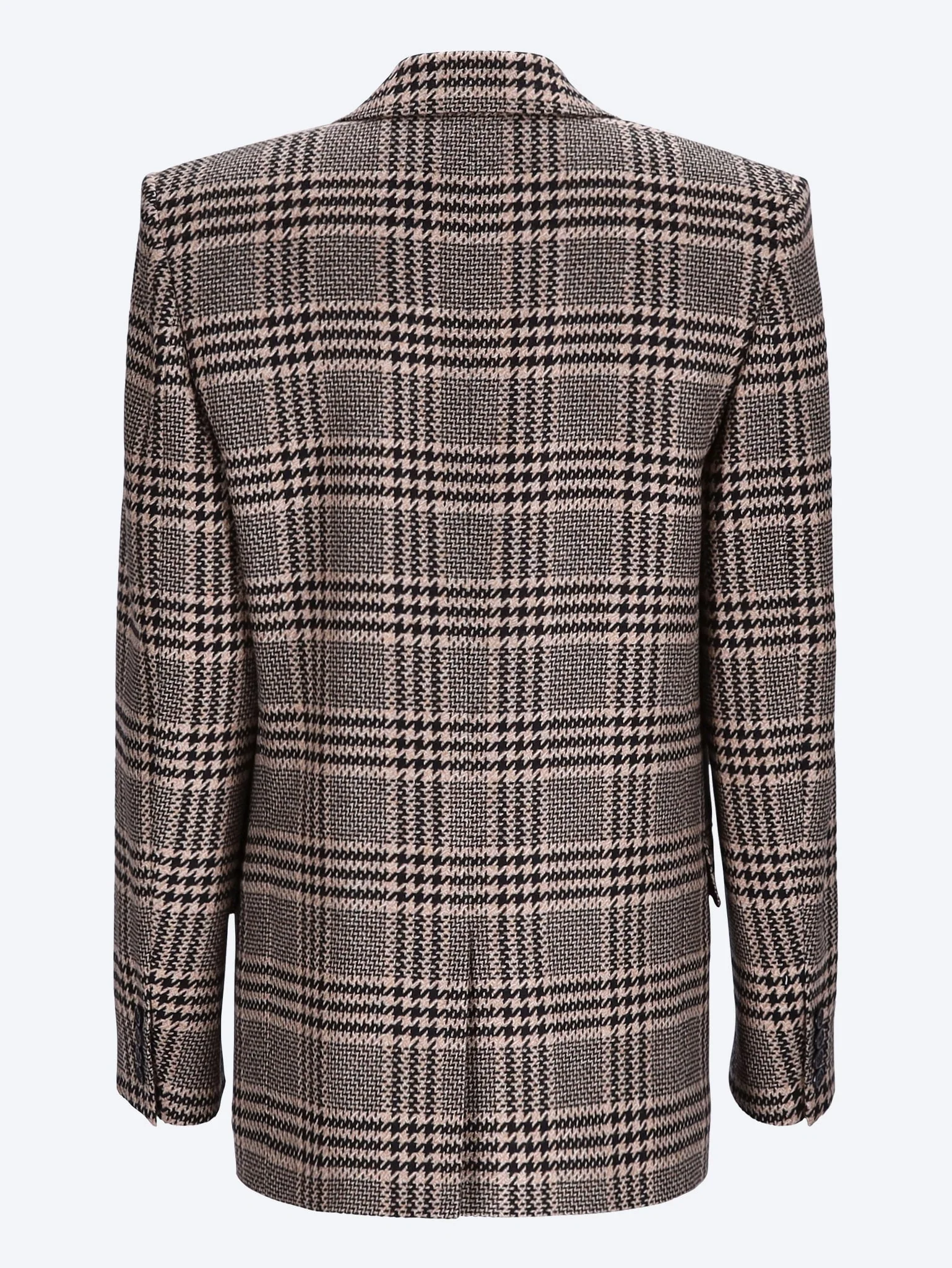Prince of wales silk cashmere jacket - Image 3