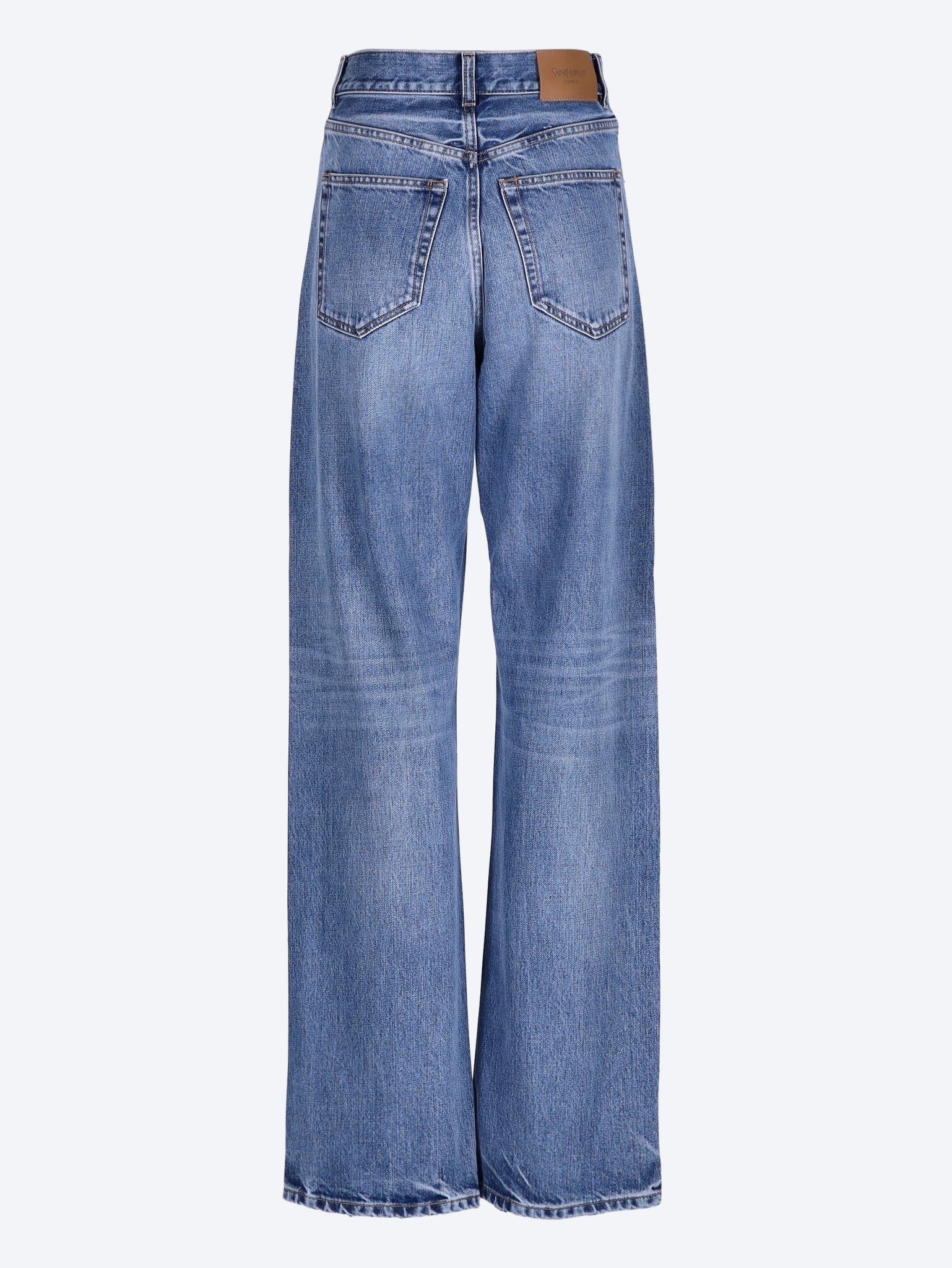 V waist baggy jeans - Image 3
