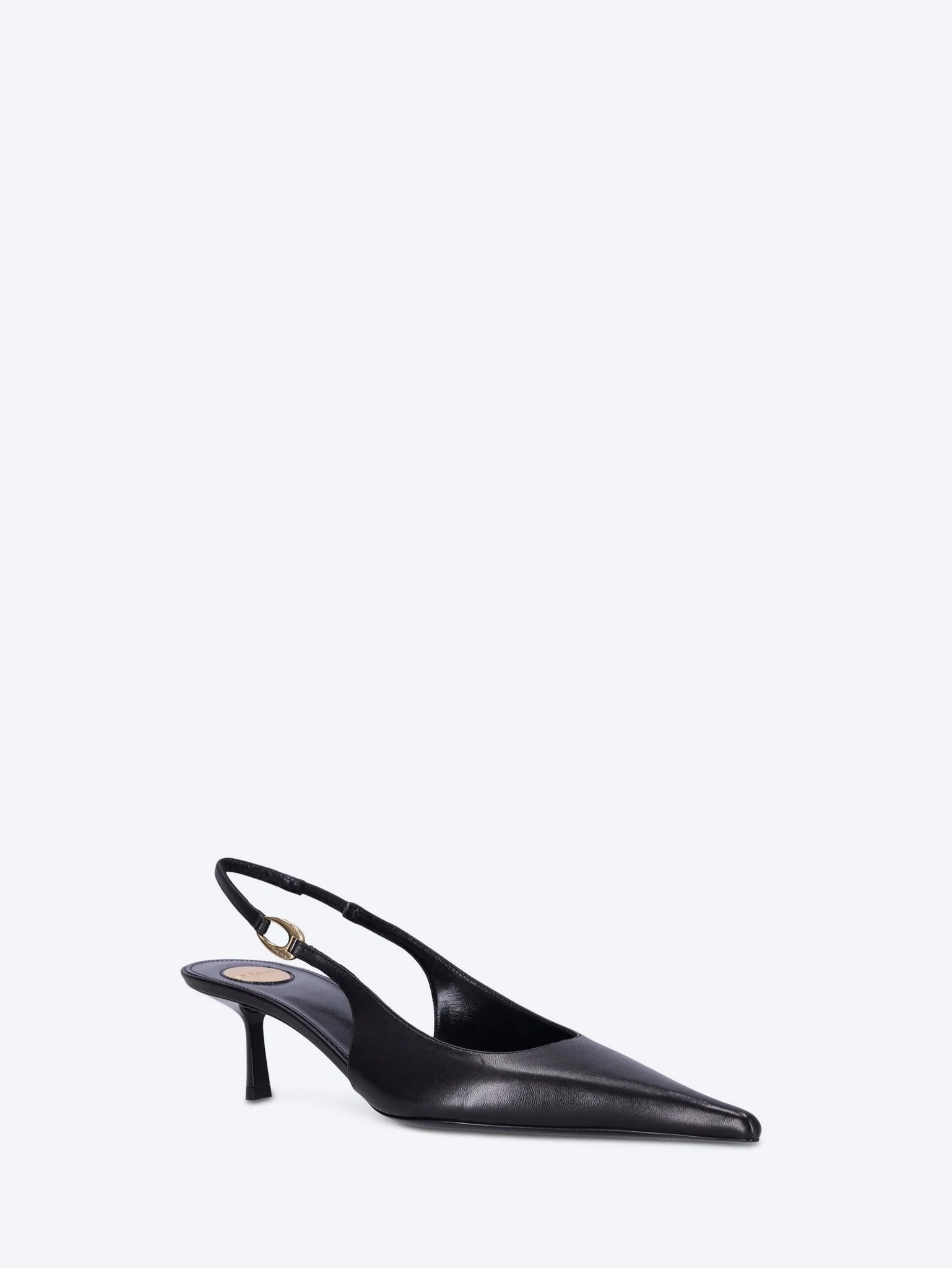 Vendome 50 smooth leather slingback pumps - Image 2