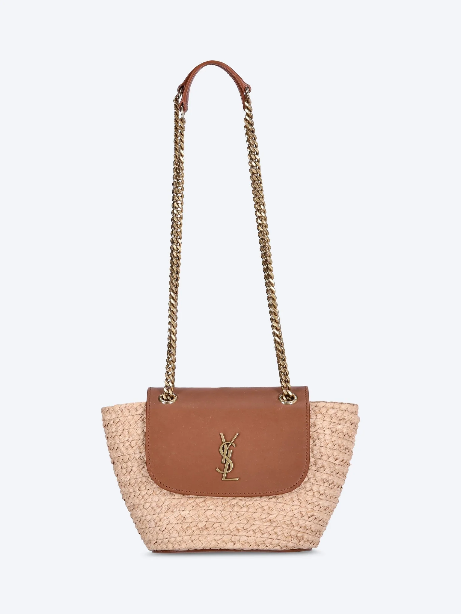 Ysl raffia basket bag - Image 2