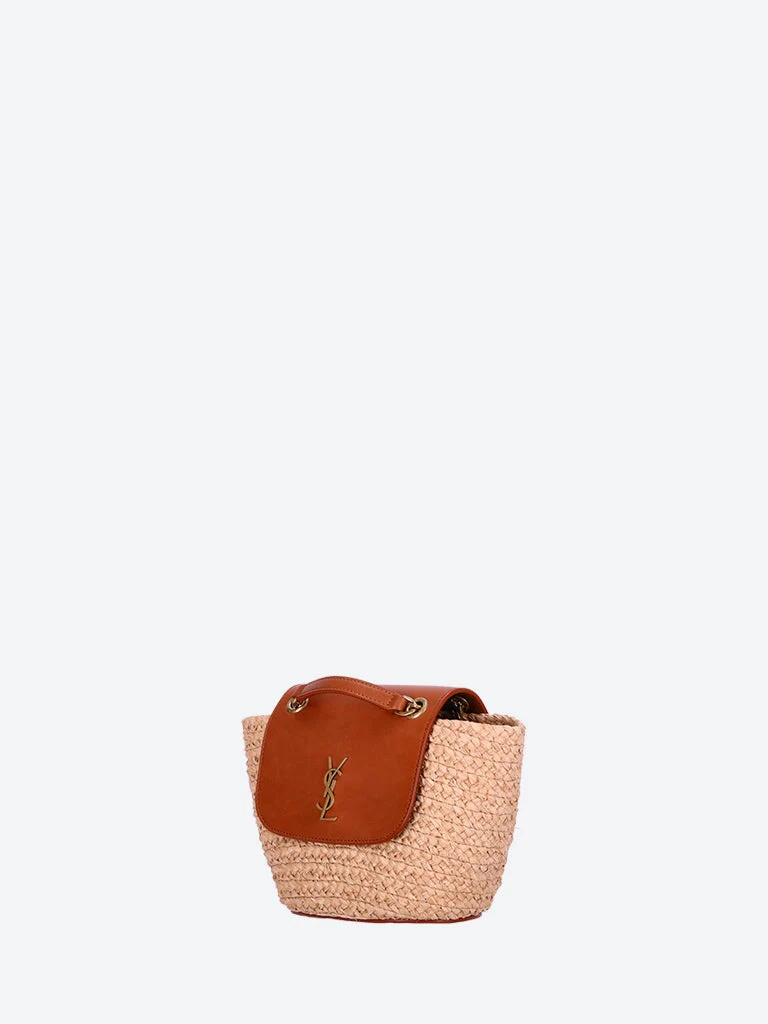 Ysl raffia basket bag - Image 3