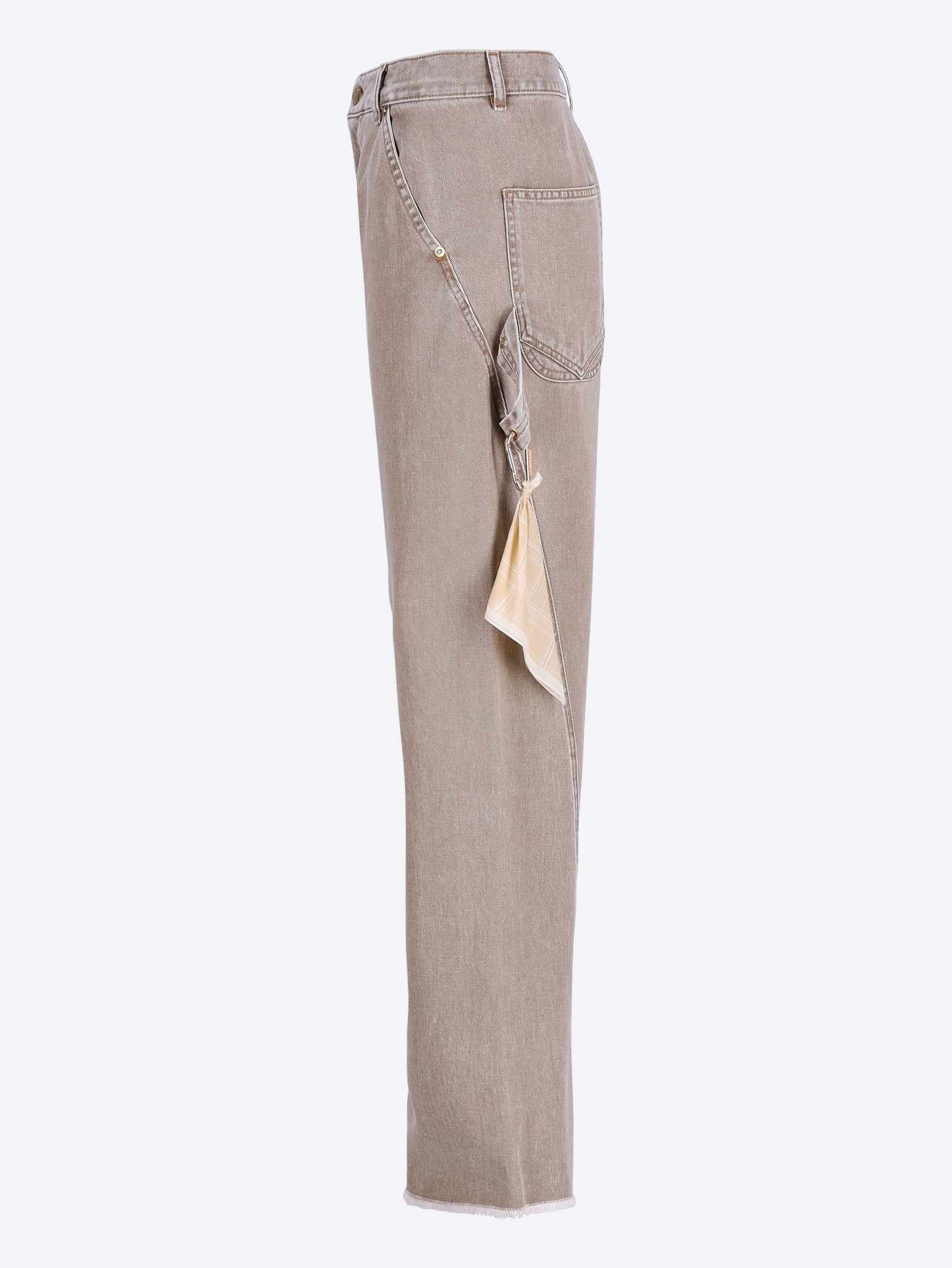 Sienna loose side split jeans - Image 2