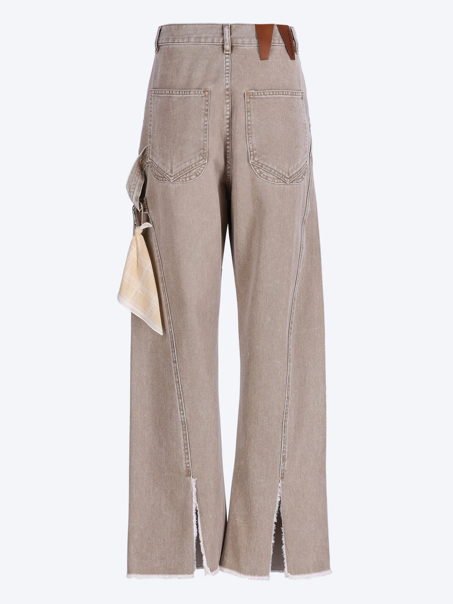 Sienna loose side split jeans - Image 3