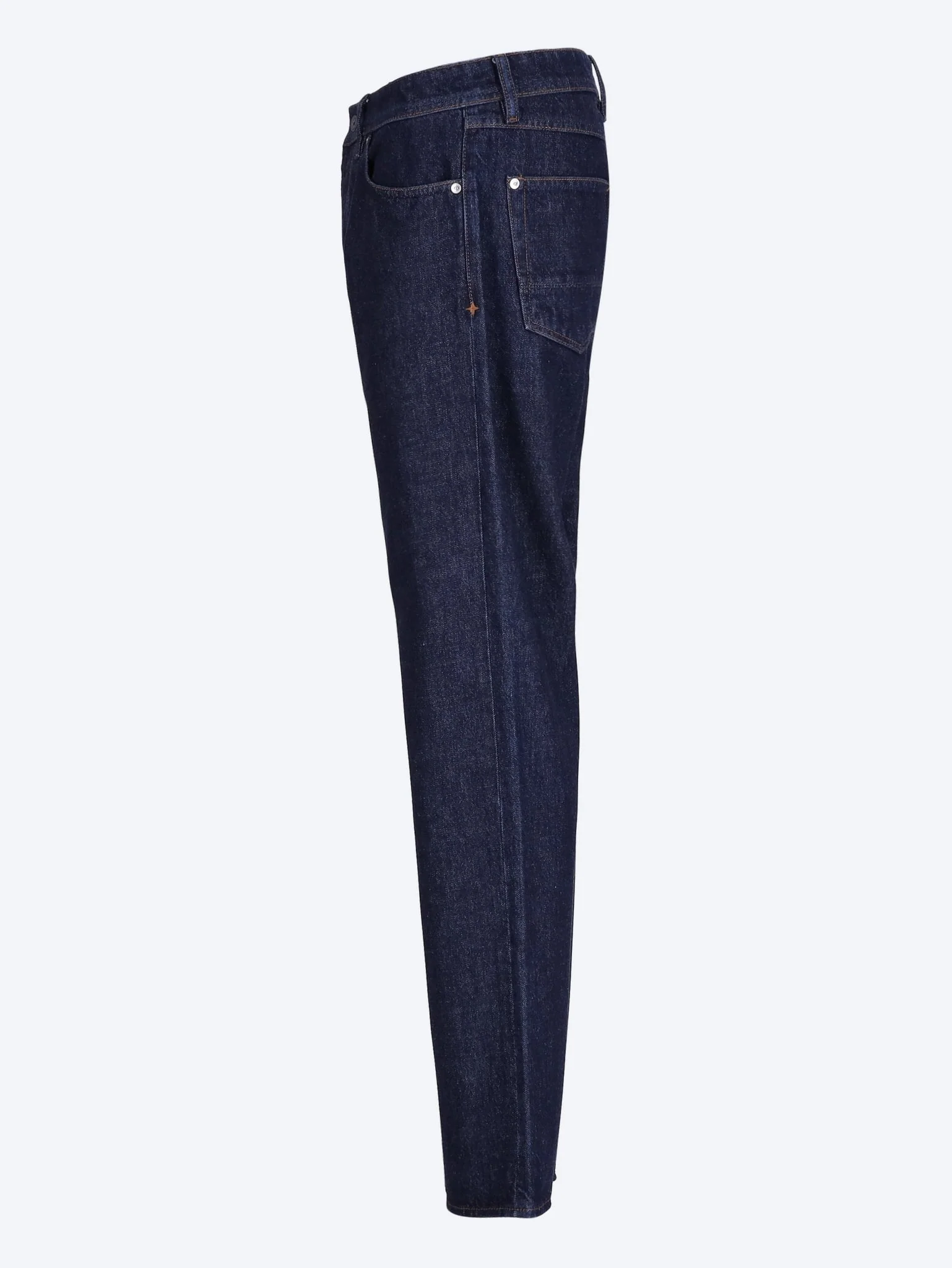 Indigo denim-rinsed jeans - Image 2