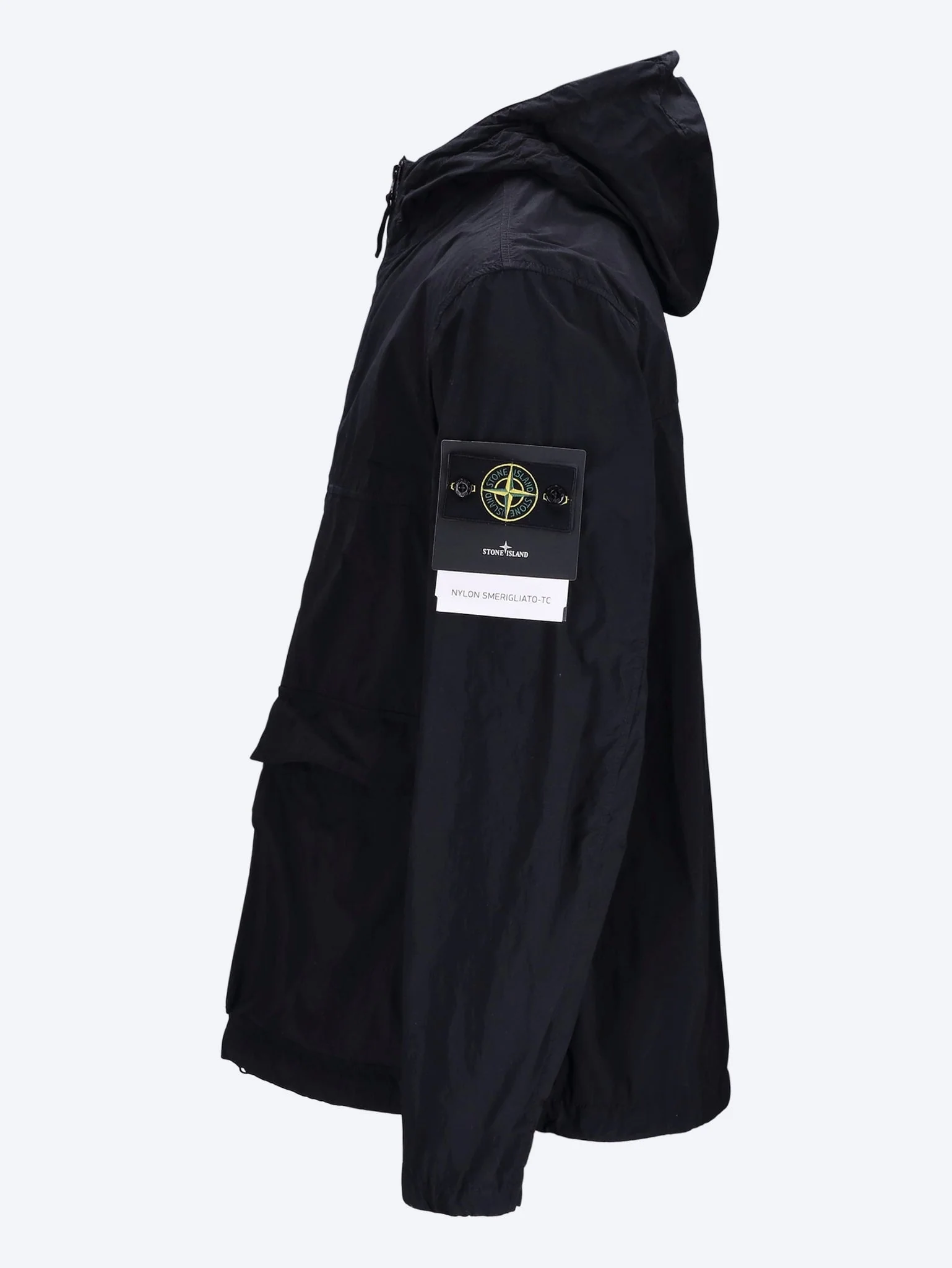 Nylon smerigliato-tc garment dyed short parka - Image 2