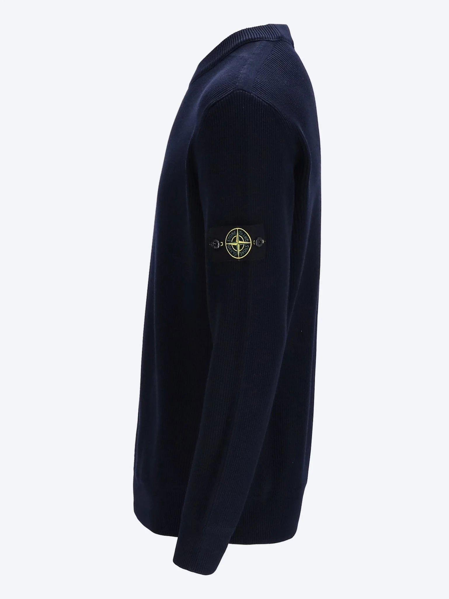 Ribbed soft organic cotton crewneck sweater - Image 2