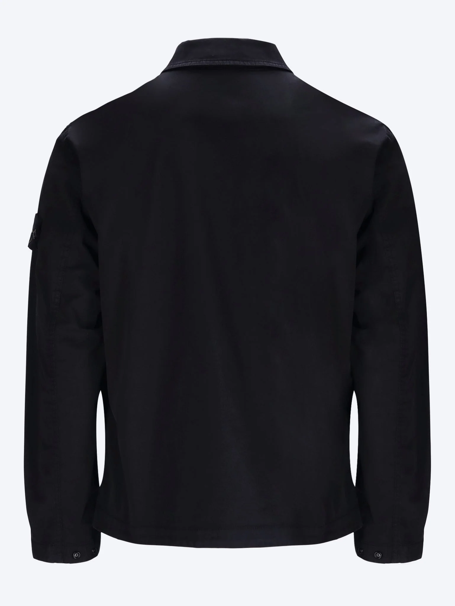 Stretch organic cotton twill shirt - Image 3