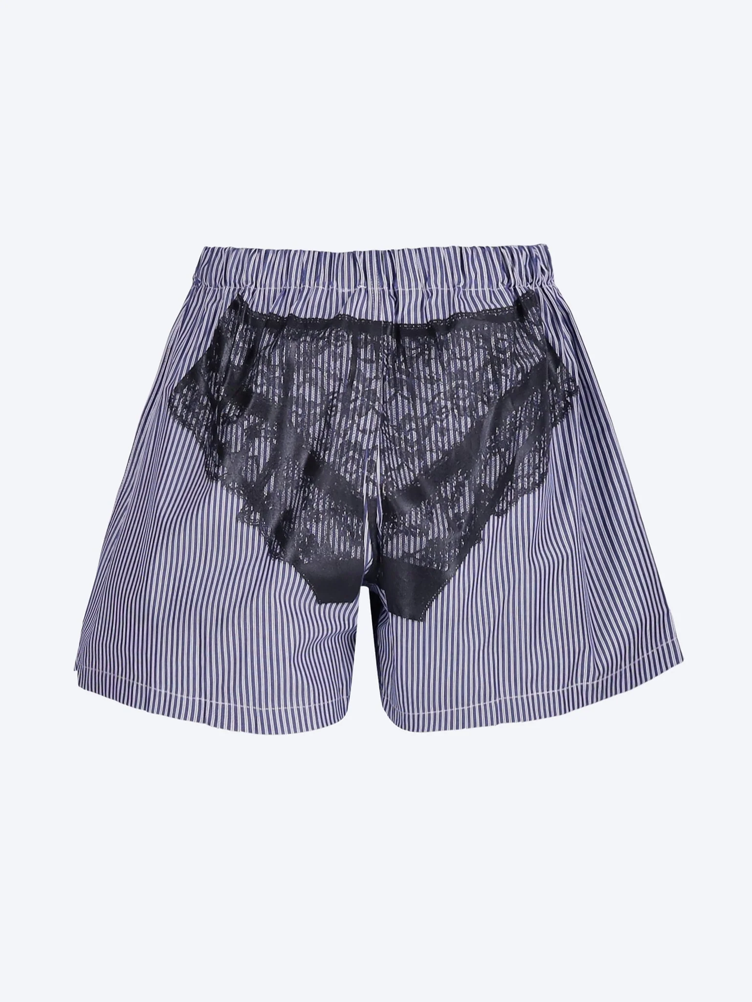 Striped trompe l'oeil boxer shorts - Image 3
