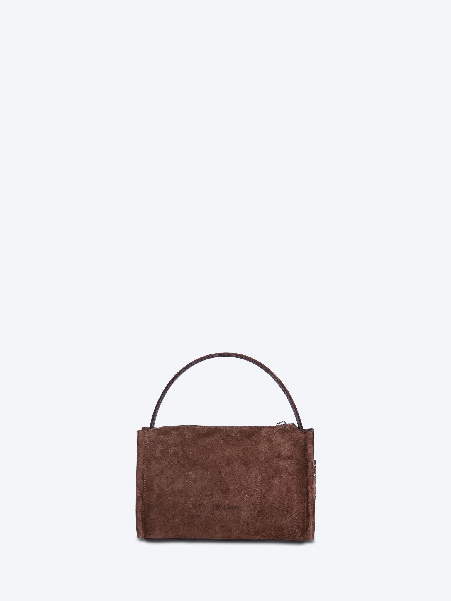 Suede small loafer bag - Image 5