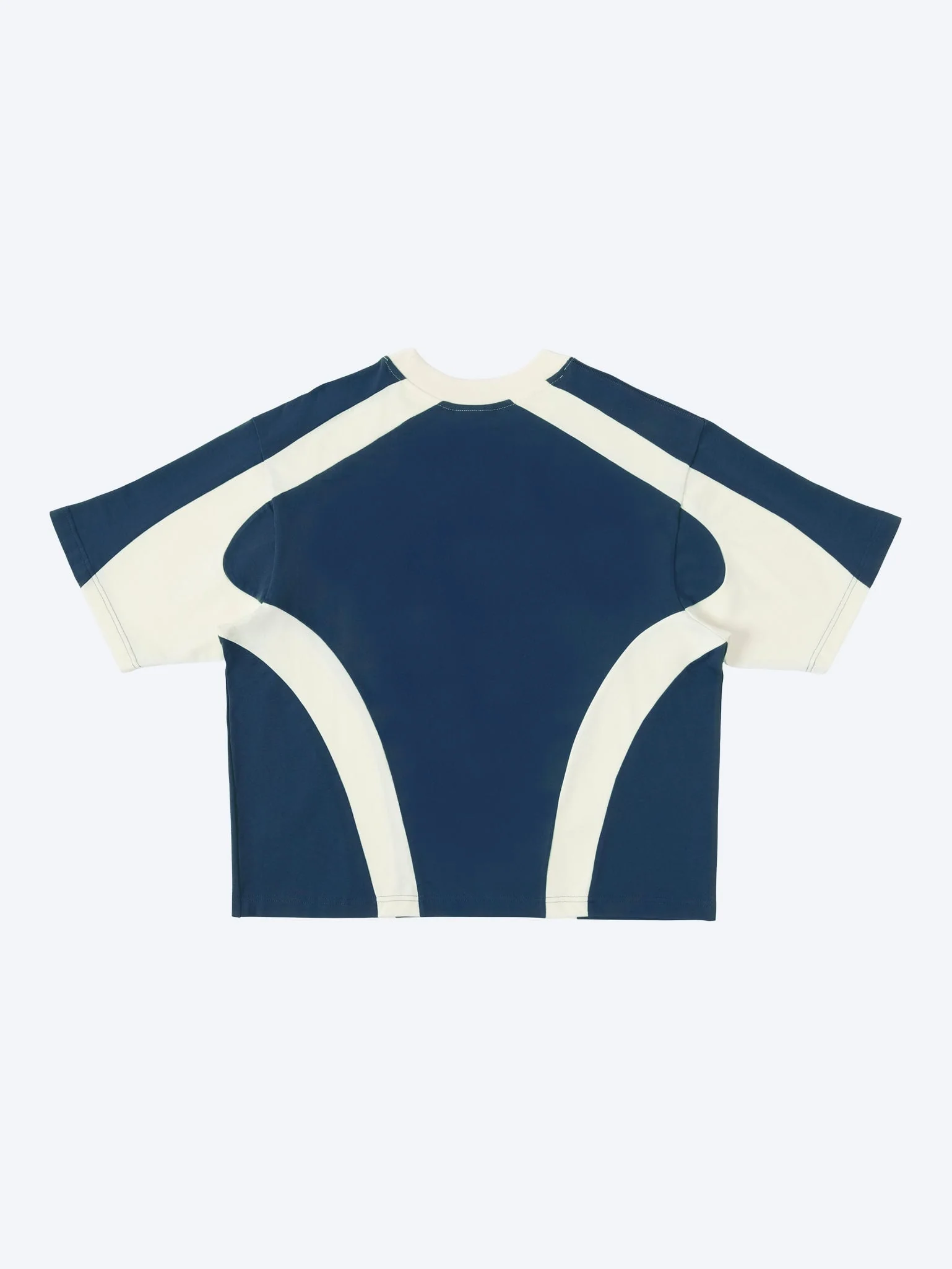 Contrast panel classic t-shirt - Image 2