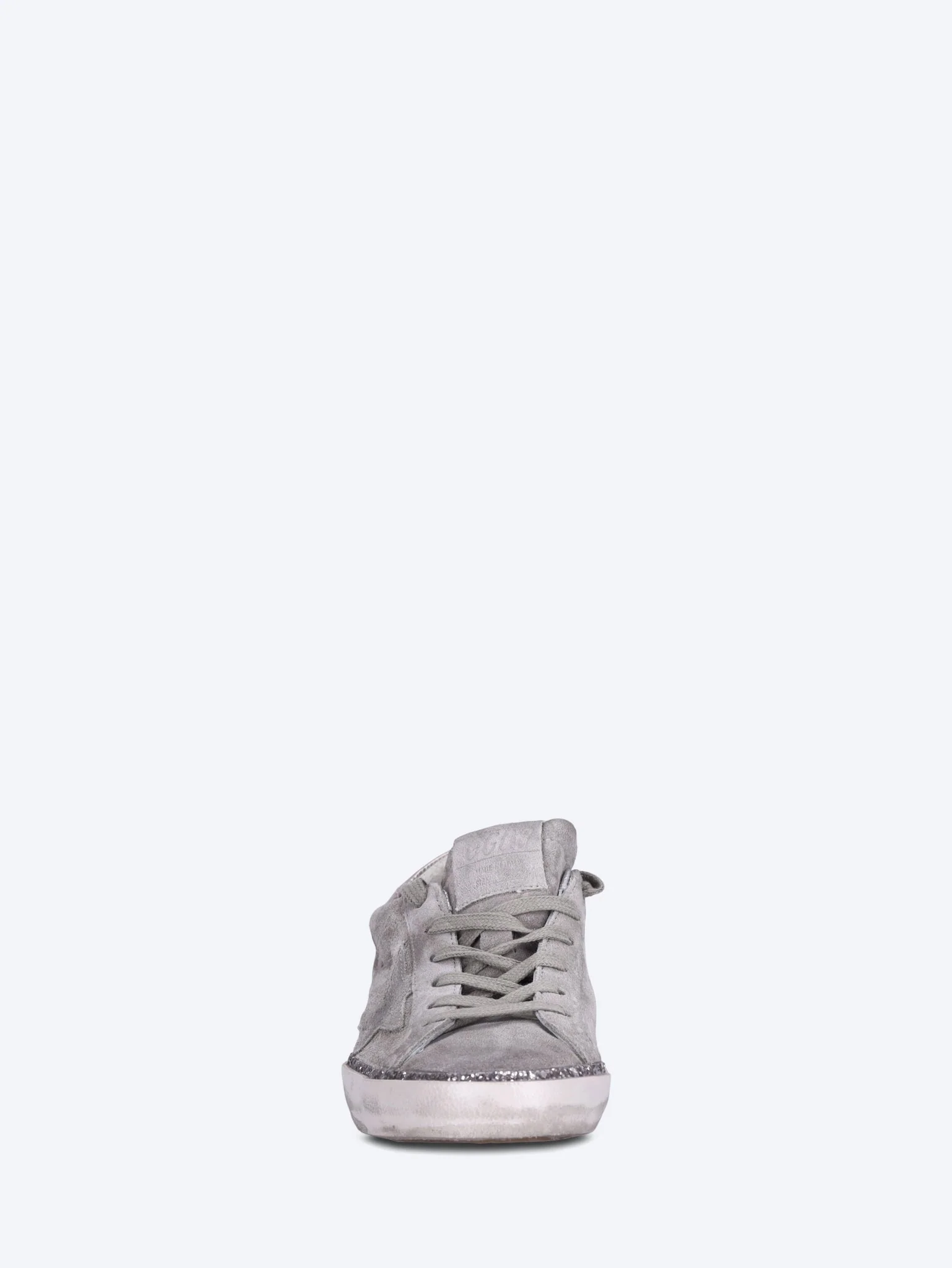 Super star suede star laminated nappa upper glitter sneakers - Image 3