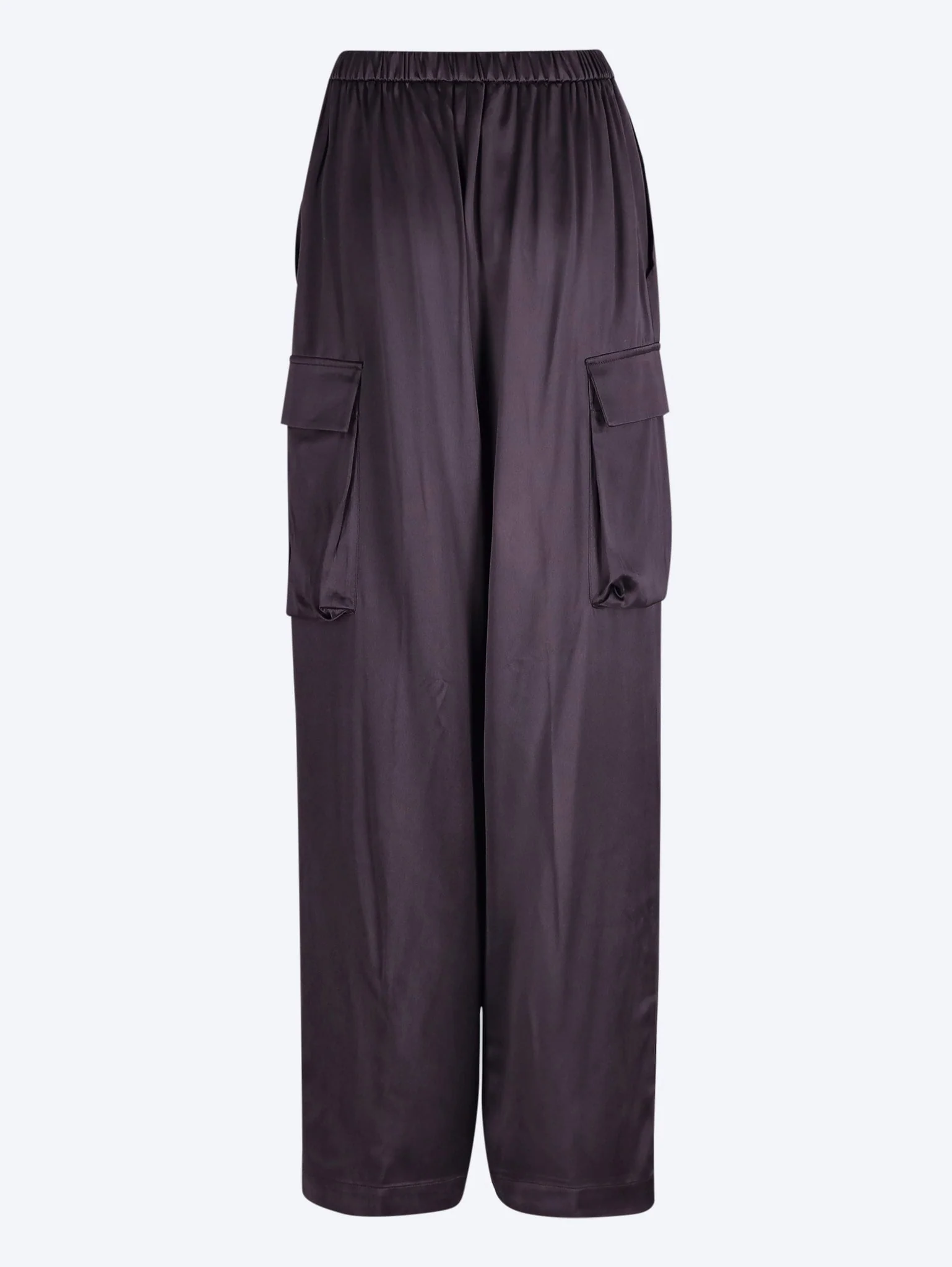 Delny satin cargo pants - Image 3
