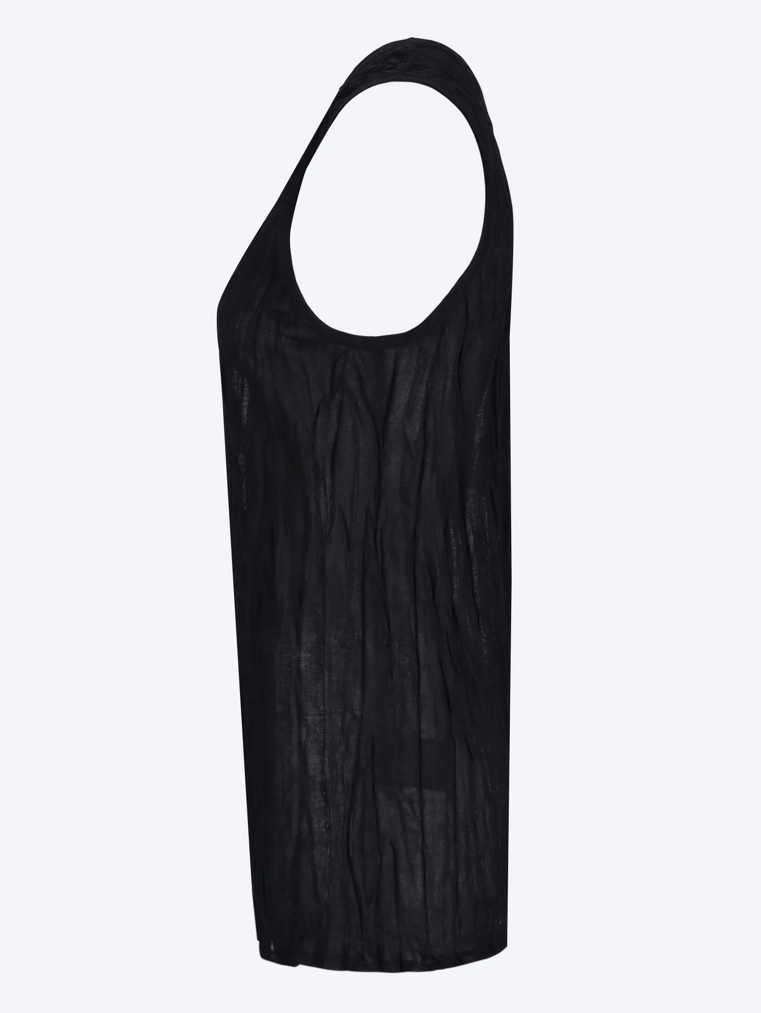 Crinkled knit tank top - Image 2