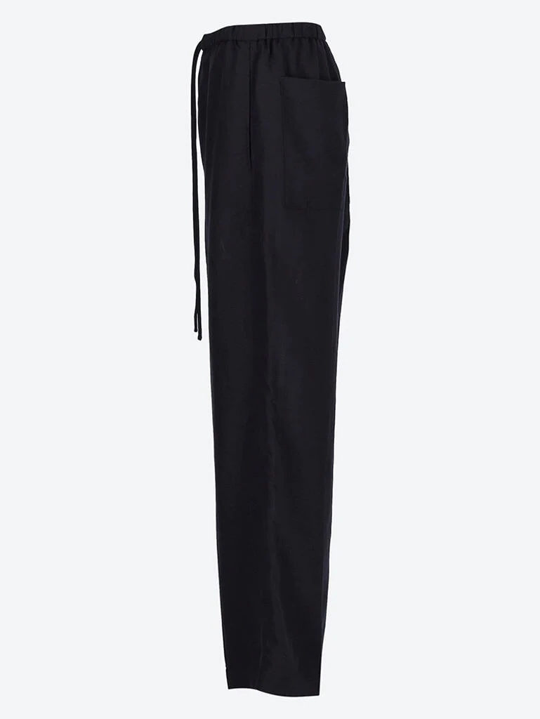 Fluid drawstring pants - Image 2