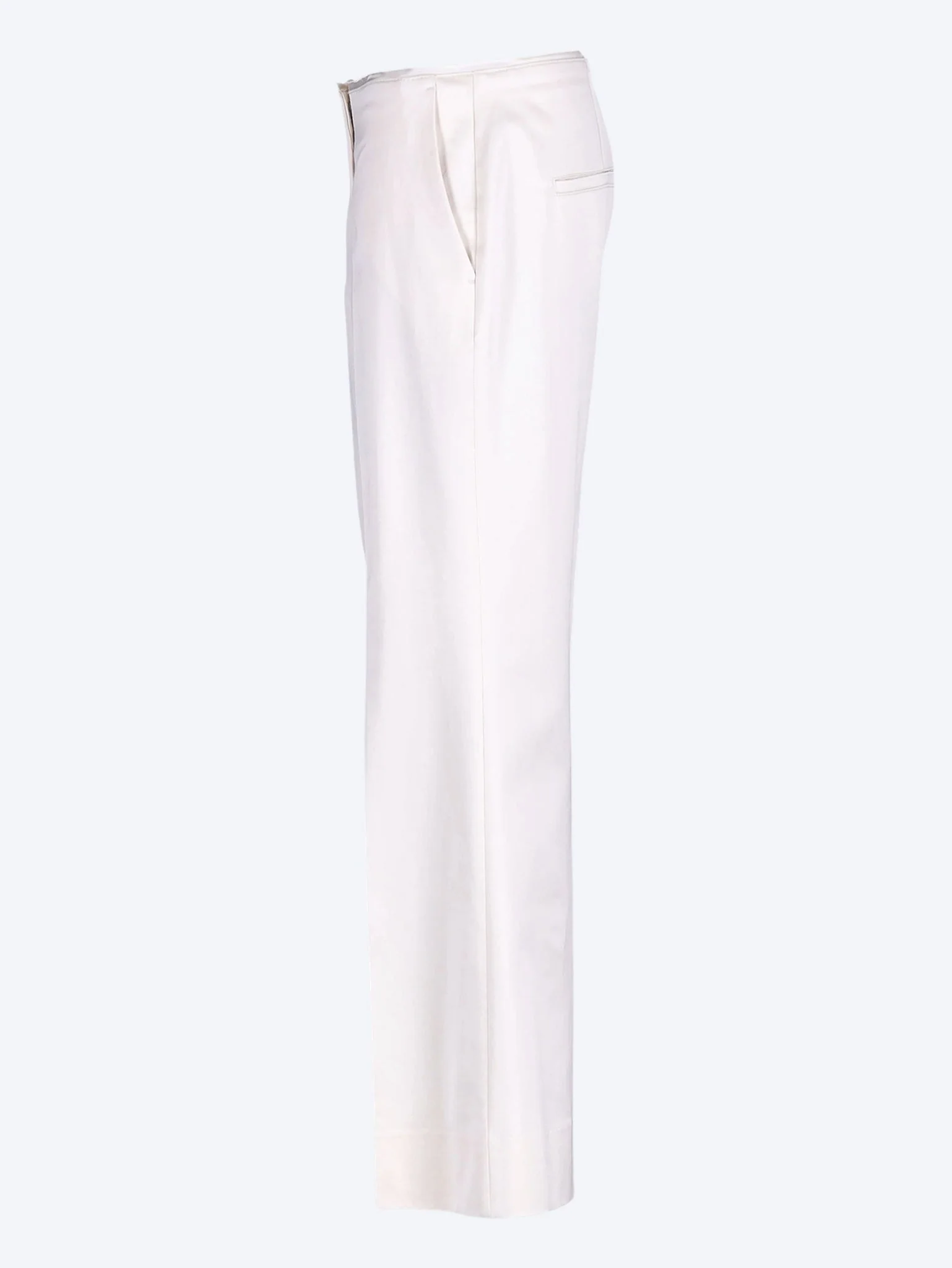 Kick flare raw-edge pants - Image 2
