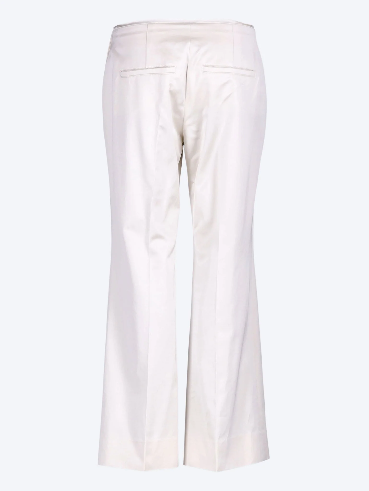 Kick flare raw-edge pants - Image 3