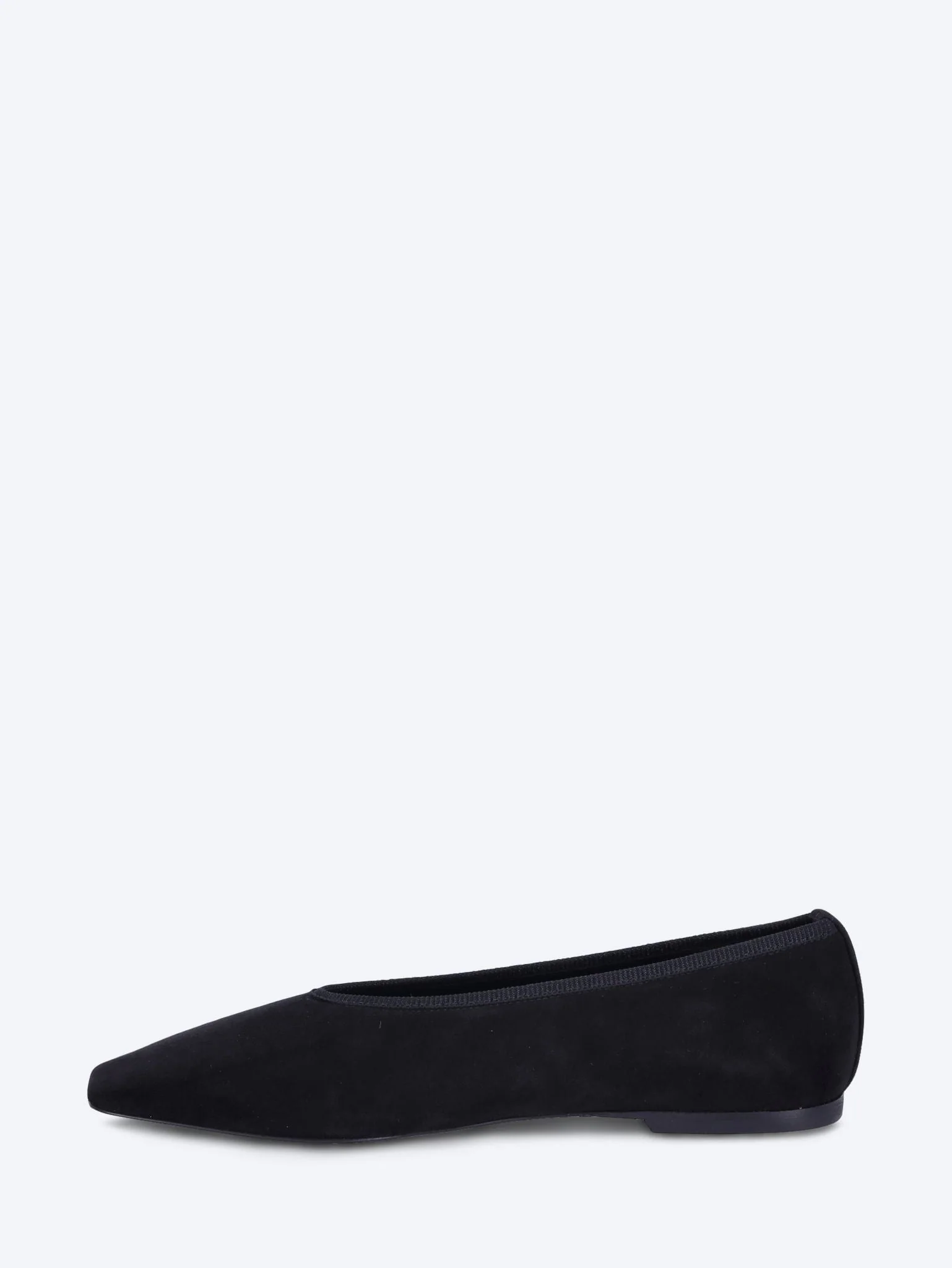 Minimalist suede ballerinas - Image 4
