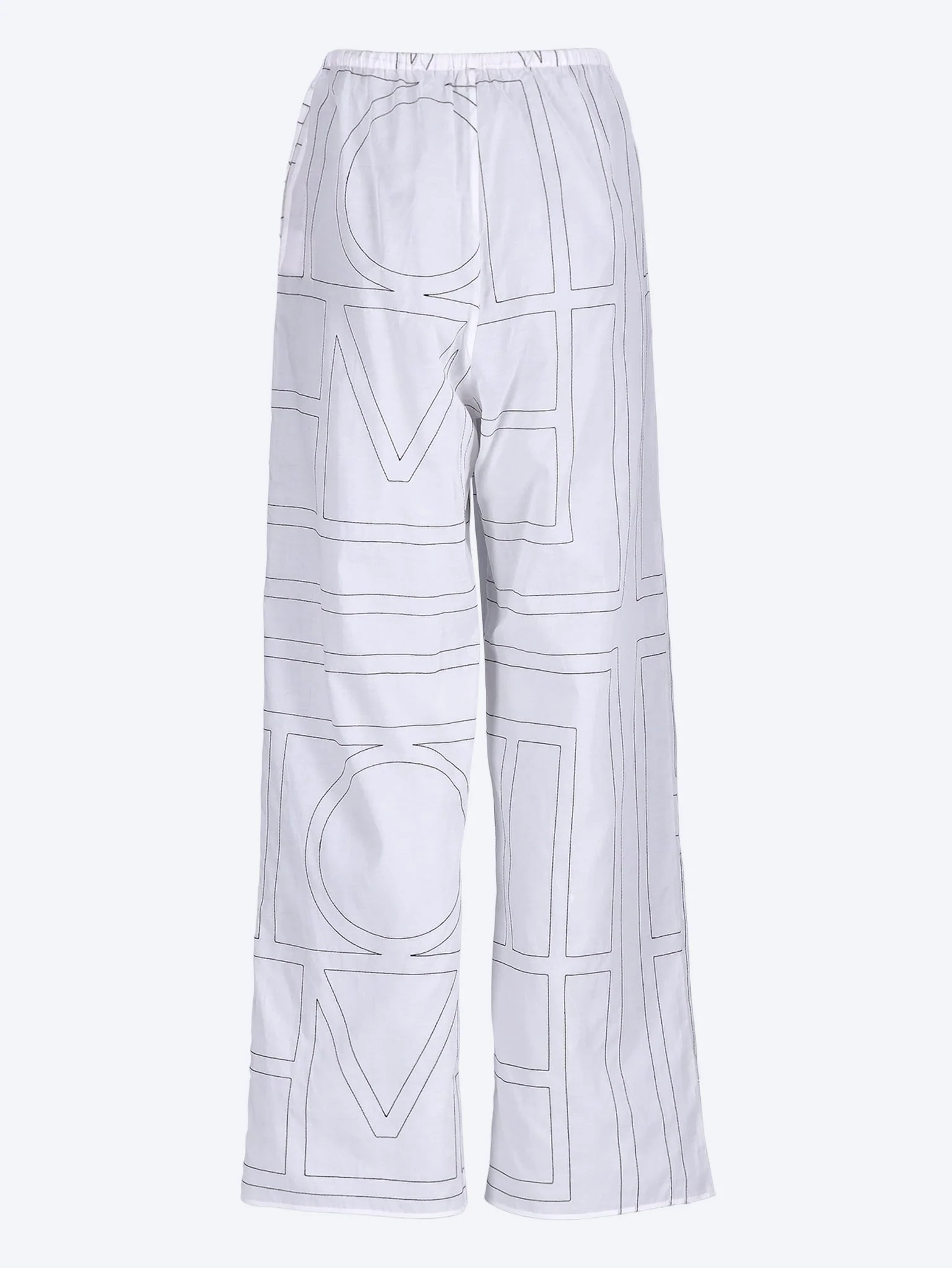 Monogram cotton-blend pj pants - Image 3