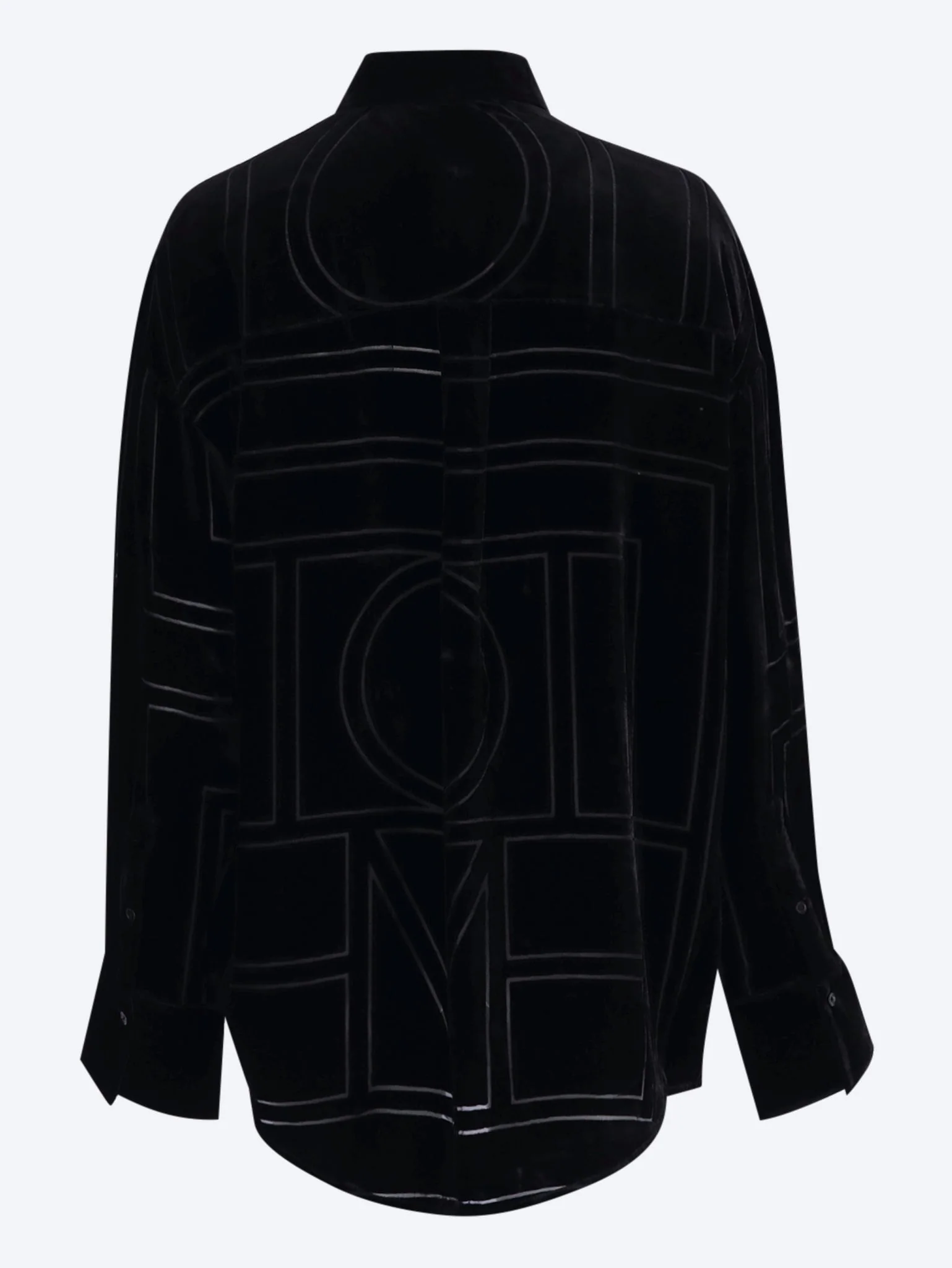 Oversized devore shirt - Image 3