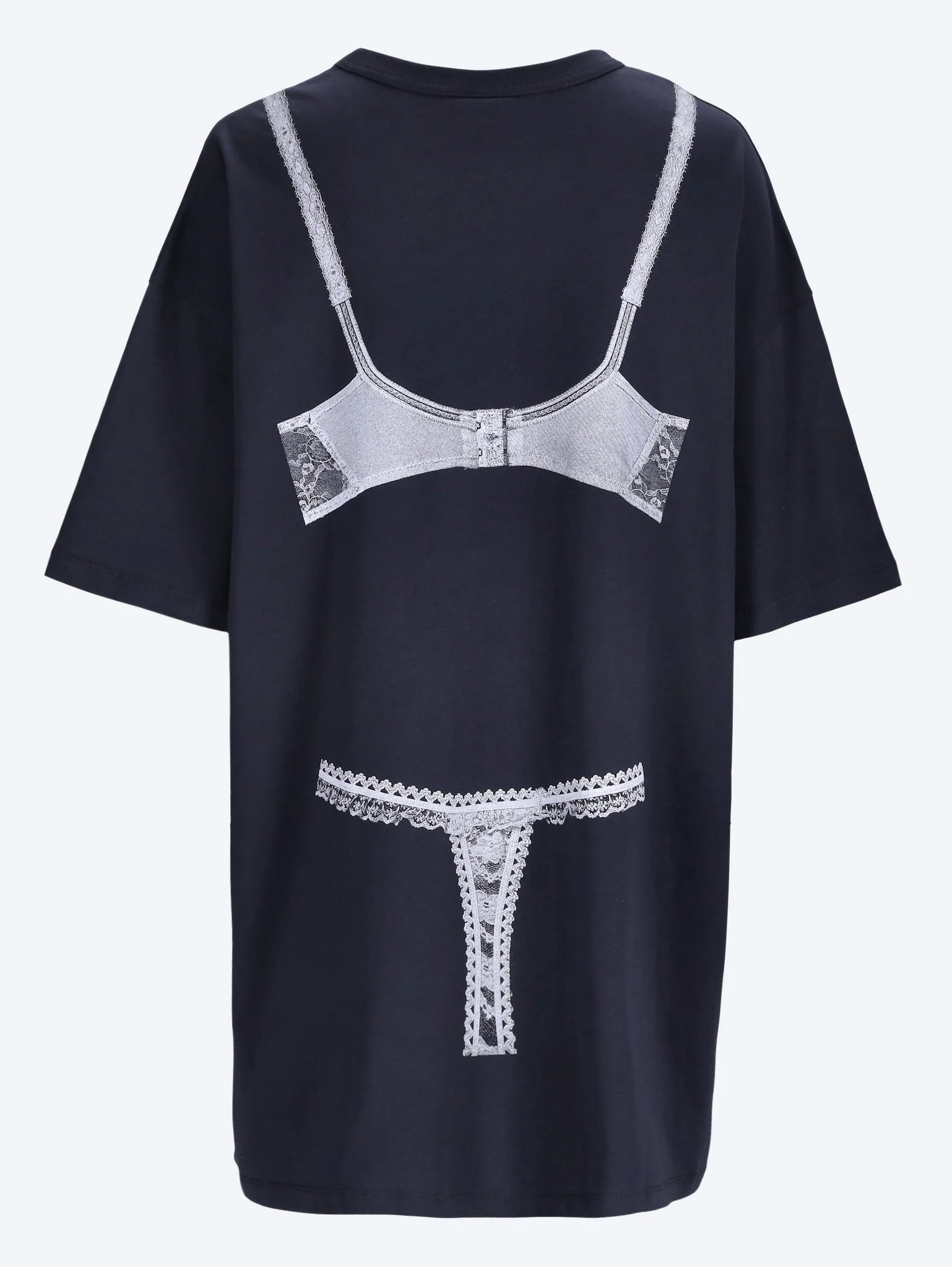 Trompe l'oeil tall t-shirt - Image 2
