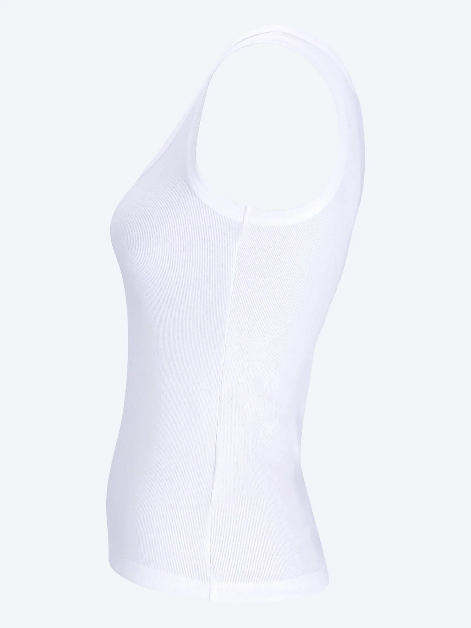 Rib stretch tank top - Image 2