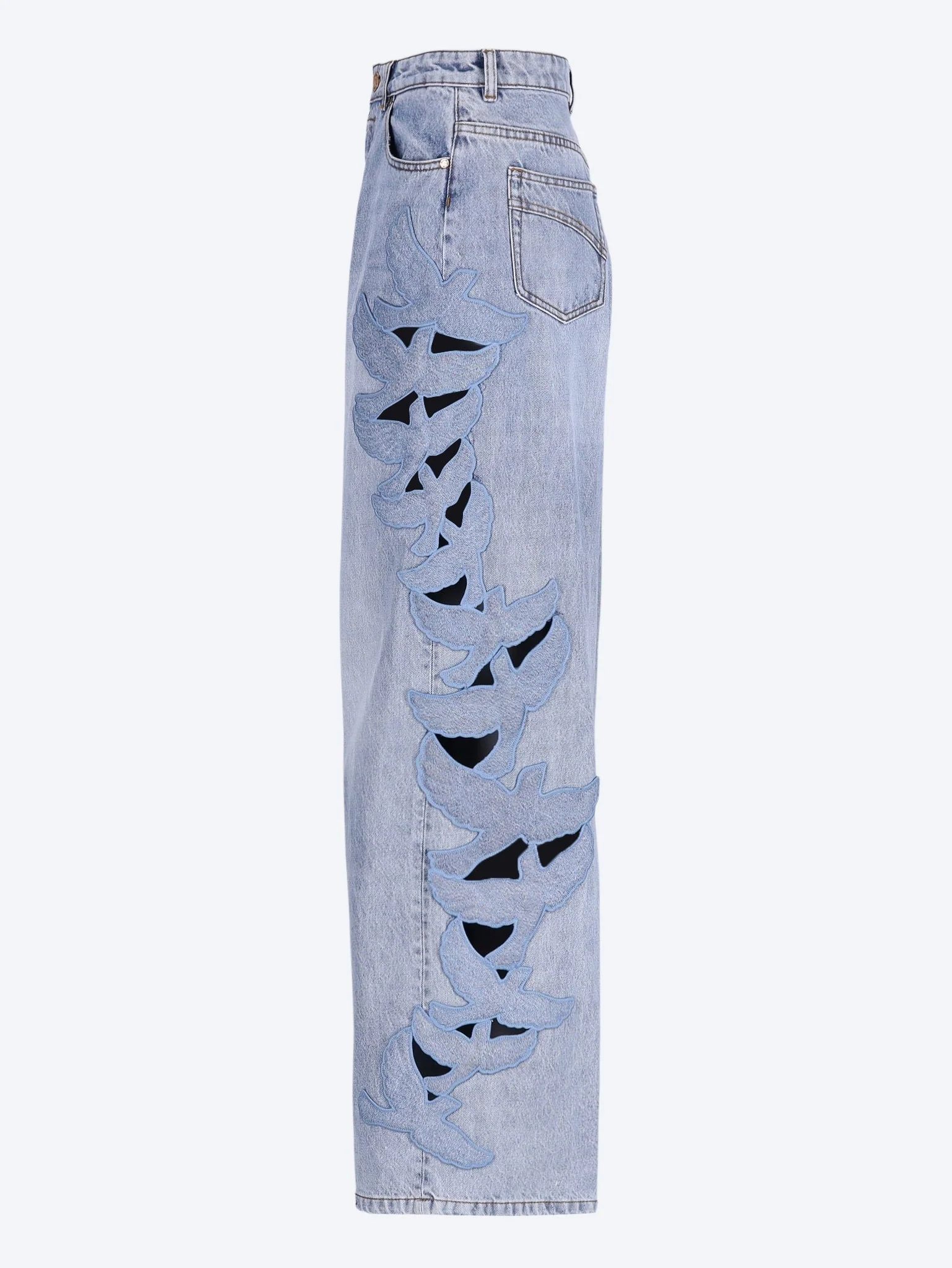 Alchemy applique relaxed flare jeans - Image 2