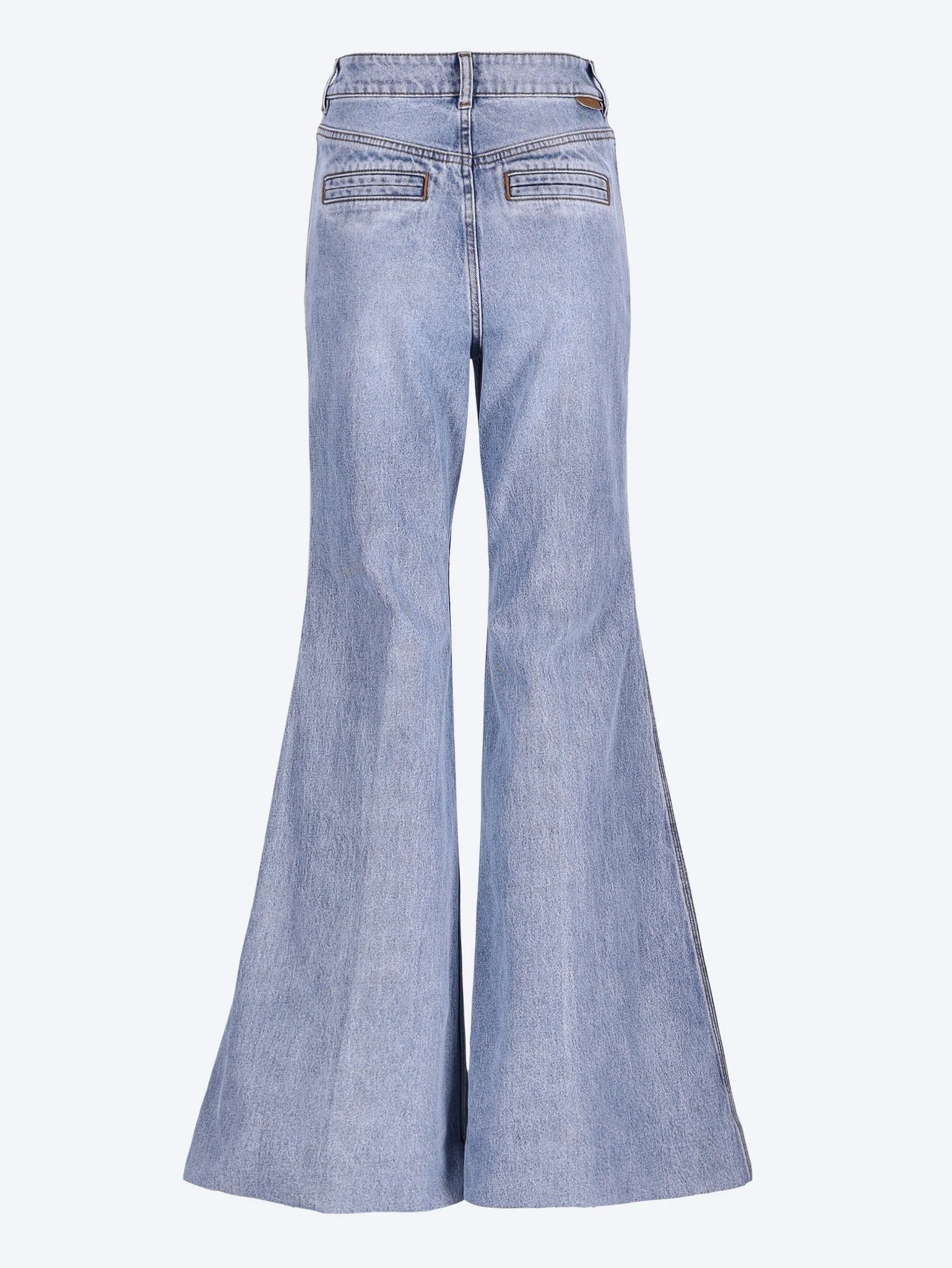 Denim flare jeans - Image 3