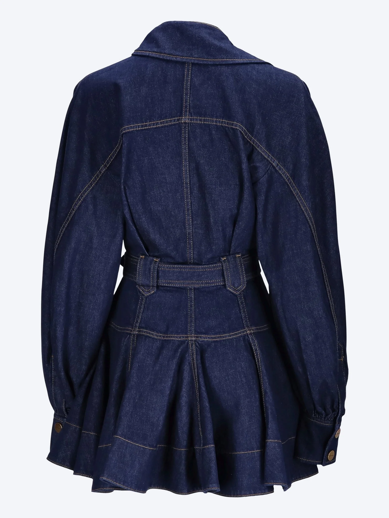 Luna denim utility mini dress - Image 3