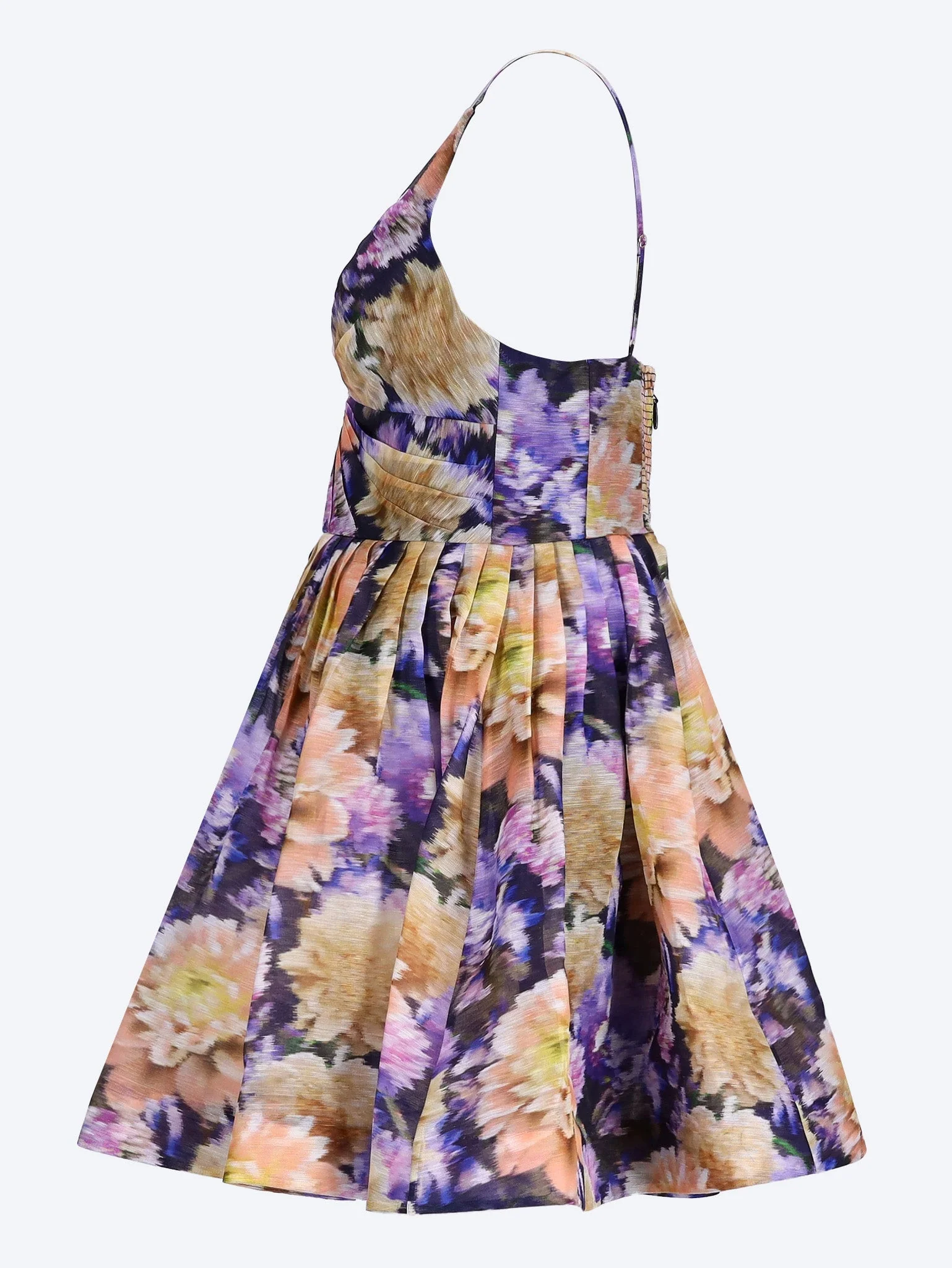 Luna v neck mini dress - Image 2