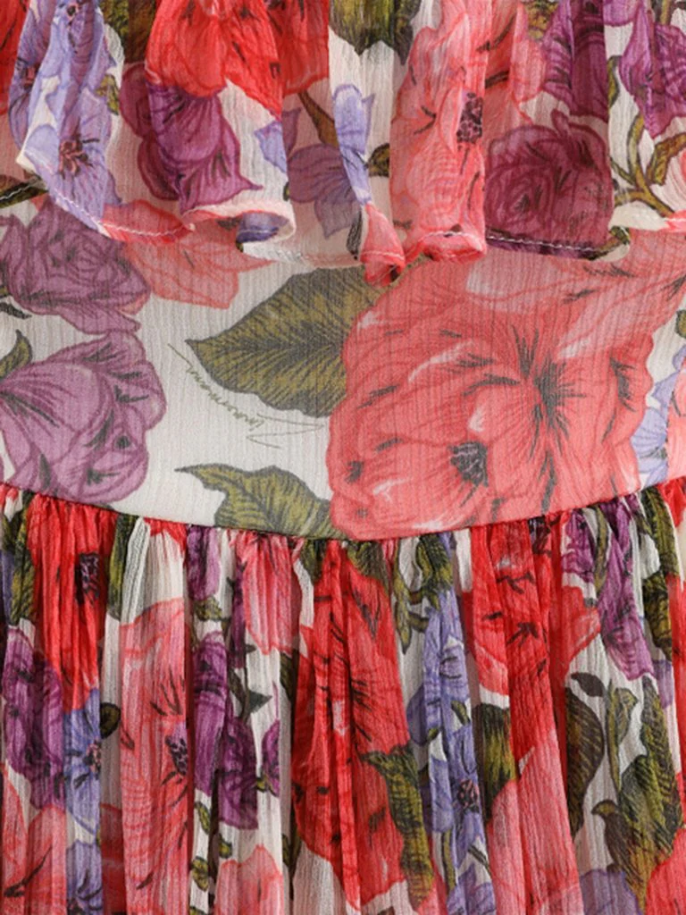 Poppy frill edge midi dress - Image 4