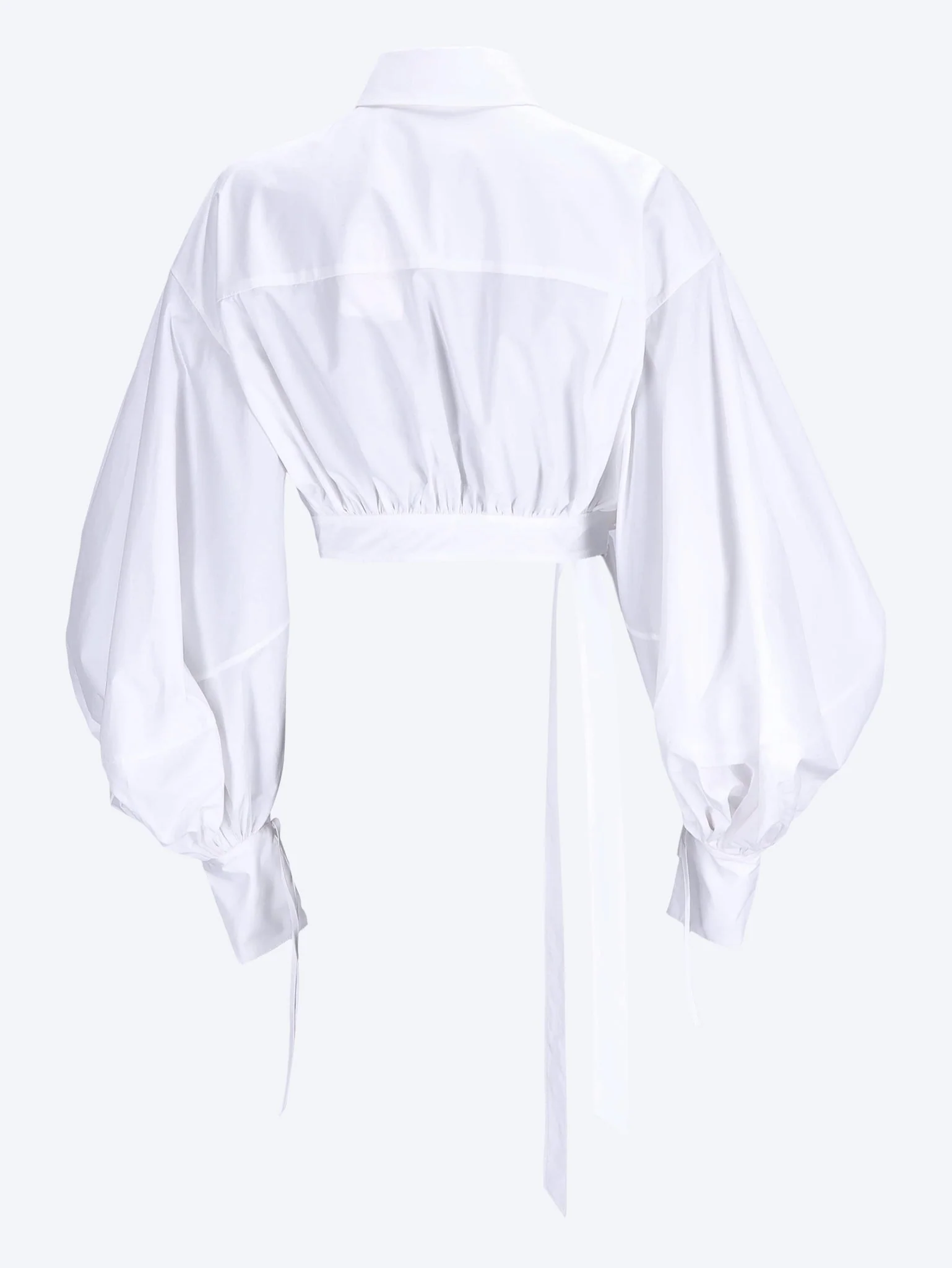 Rebellion poplin wrap blouse - Image 3